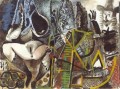 Trois mousquetaires et Nus dans un intBrieur 1972 cubiste Pablo Picasso